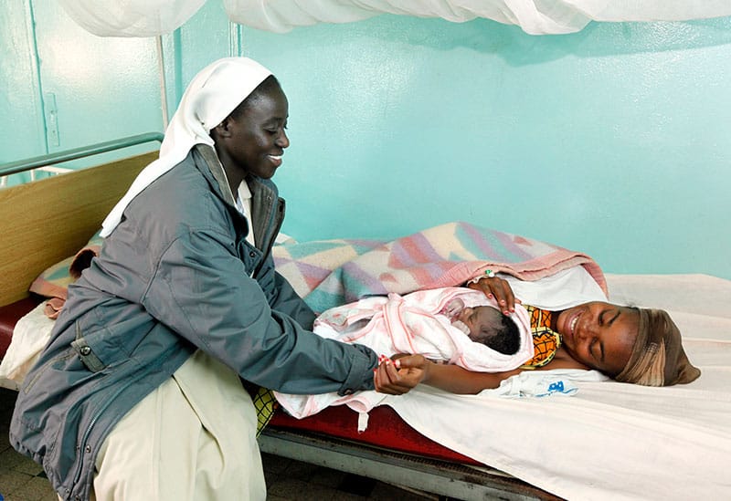 Missio steunt de zorg voor jonge moeders