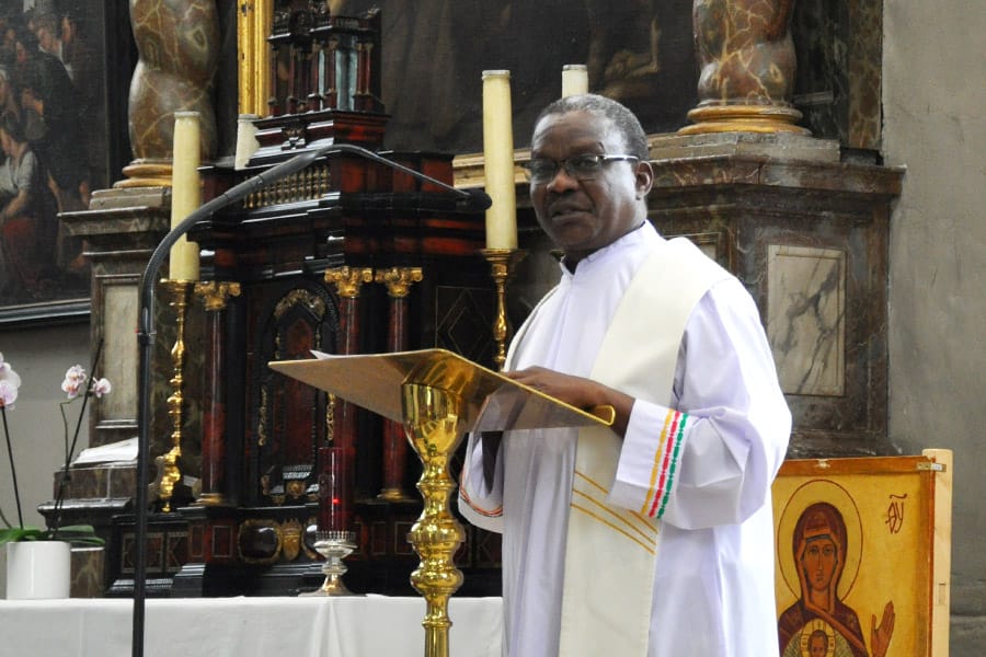 P. Santo Gaba vertelt over de samenwerking tussen Missio Belgi&euml; en de Kerk in Zuid-Soedan