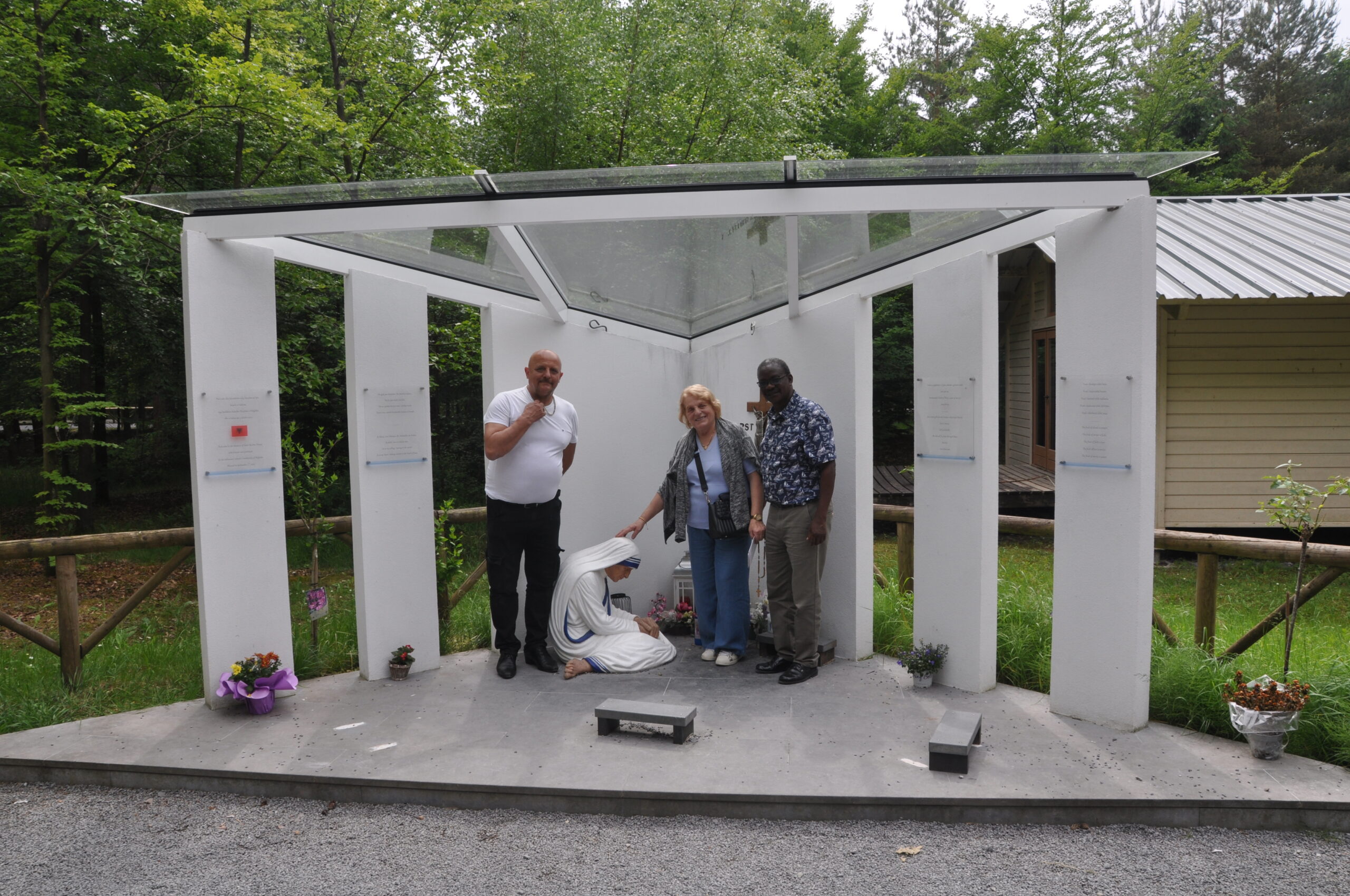 Santo Gaba Zuid-Soedan Albanese kapel Banneux