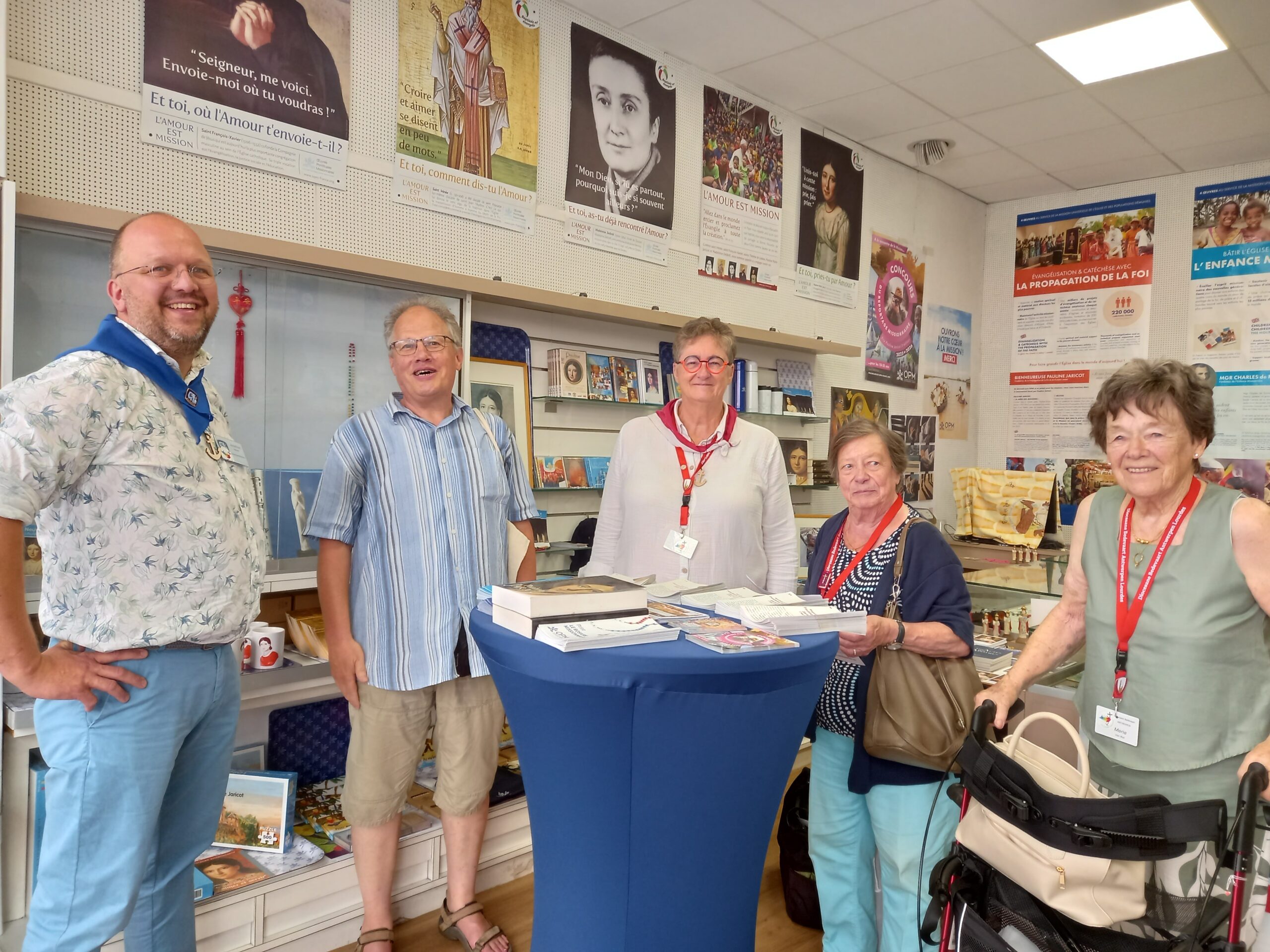 Bezoek uit de bisdommen Antwerpen en Gent